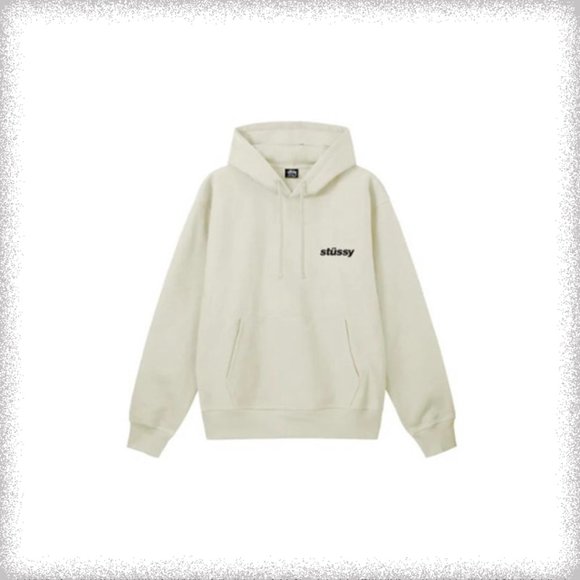 Stussy Popsicle Hoodie White Sweatshirts Hoodies - Picture 2 of 2